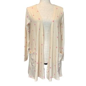 LuLaRoe Caroline Polka Dot Cardigan